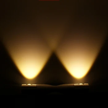  Sodobni LED Stenska Luč za 360 Stopinj in Nastavljiv za Rov Kopalnica Razsvetljave v Zaprtih prostorih Wandlamp sliko svetlobe Doma Dekoracijo Toplo