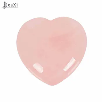  Naravni Rose Quartz v obliki Srca Ljubezen Kamna za Kristalno Srce Kroglice 45*45*20 mm Poroko Dekor Zdravljenje Čakre fengshui Reiki Obrti